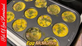 Egg & Sausage McMuffins