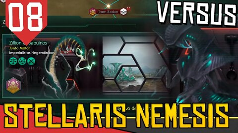 Furia CRITICA - Stellaris Nemesis vs Arkantos #08 [Gameplay PT-BR]