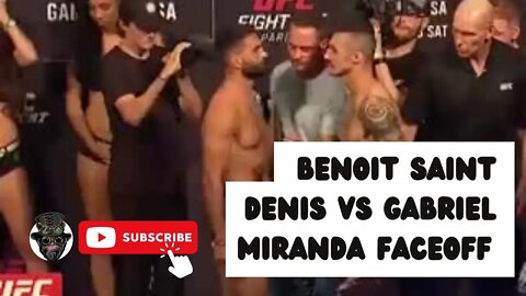 France’s own Benoit Saint Denis squares off with Gabriel Miranda #UFCParis