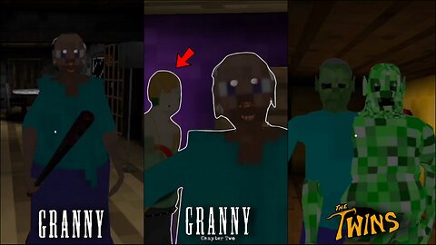 Granny 1.8 & The Twins In Minecraft Mods