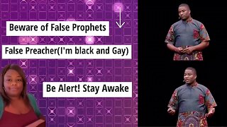 False Preacher Benjamin Carlton(I'm black & Gay)