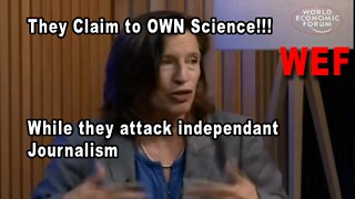 WEF / UN rep Claims to OWN SCIENCE w/ Talking Head Choir!