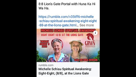 8:8 Lion's Gate Portal with Huna Ka Hi Wa Ha