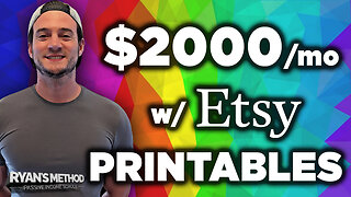 How To Start Making $2,000/mo Etsy Printables