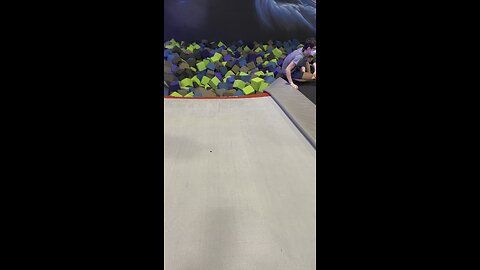 jump into a foam pit