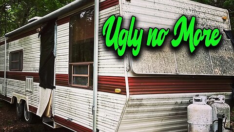 SHE'S UGLY but She's MINE , Free Camper, Homeless Single Woman Builds, Tiny House, in the Woods