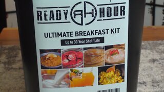 Ready Hour Ultimate Breakfast Kit 128 Servings Survival Food from My Patriot Supply