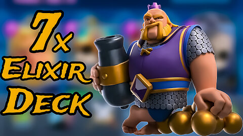 UNDEFEATABLE 7x Elixir Deck - Clash Royale #anmolgamex #controgamer #ghansoligamer #clashroyale