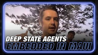 Video: Deep State Operative Attempts To Block The Press From Investigating Maui Fires