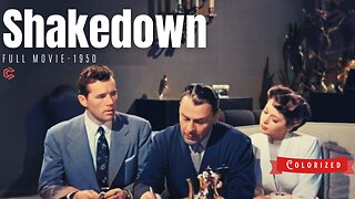 Shakedown 1950 | Film Noir Crime | Colorized | Full Movie | Howard Duff, Brian Donlevy