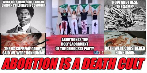 Abortion is the Holy Sacrament of the Democrat party