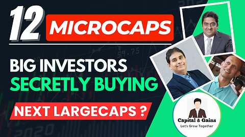 12 Microcaps Big Investors Secretly Buying | best microcap stocks for long term | microcap stocks |