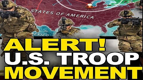 BREAKING WARNING FROM THE MILITARY - TROOPS ARE ON THE MOVE!