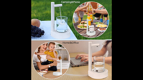 Mini Portable Desktop Water Kettle | USB Charging | Automatic Dispenser
