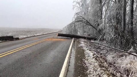 Wednesday's ice storm caused more than 90% of Hillsdale residents to lose power