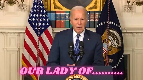 Biden Reveals Rosary from Our Lady of..... Crickets