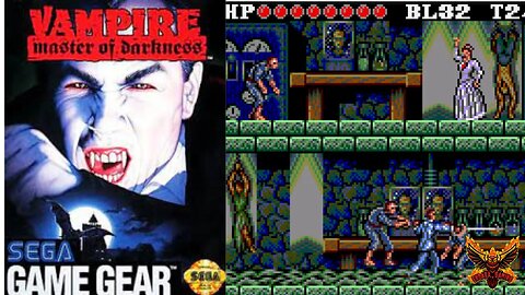 Vampire: Master of Darkness (Game Gear) | Full Story Mode | Horror Gaming for Halloween!