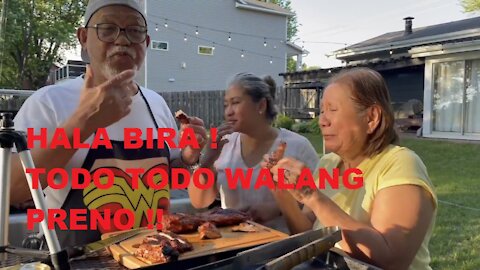 HALA BIRA TODO TODO WALANG PRENO - EP #1 "COOKING PORK RIBS BBQ
