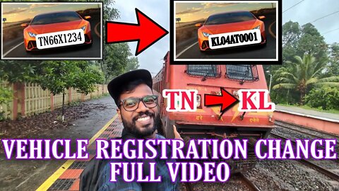 How to change the registration of a vehicle from other state easy method