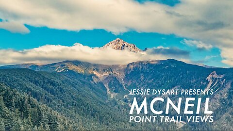 Cinematic 4K Trail Views of the McNeil Point Trail at Mt. Hood, Oregon