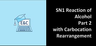 SN1 reaction of Alcohol with the carbocation rearrangement