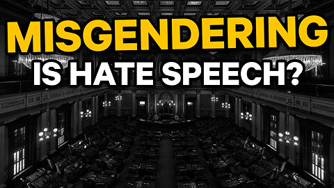 Misgendering is Hate Speech | Dumbest Bill in America