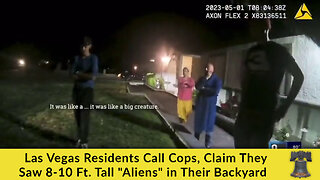 Las Vegas Residents Call Cops, Claim They Saw 8-10 Ft. Tall "Aliens" in Their Backyard