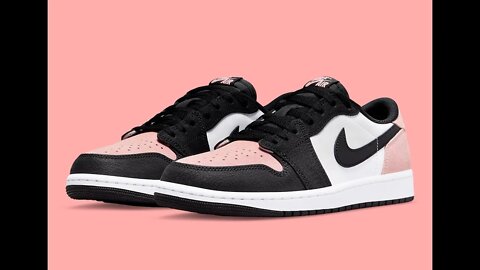 Air Jordan 1 Low Bleached Coral