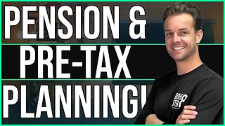 Retirement Planning With A Pension & ALL Pre-Tax Dollars!