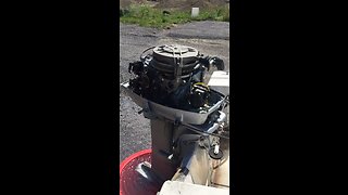 Evinrude 35hp Bucket Run