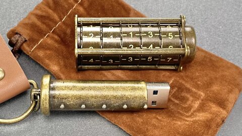 [1324] Did You Think I Was Dumb? Cryptex USB Drive Opened