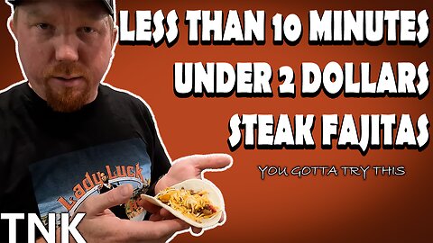 The Quickest Steak Fajitas You Will Ever Make! | The Neighbors Kitchen