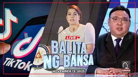 LIVE: Balita ng Bansa | November 13, 2023