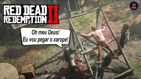 RED DEAD REDEMPTION 2 #38 - Idoso Queimado Vivo ! ( Gameplay em Português BR )