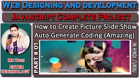 Create Amazing Slide Show in javascript |Picture Slide Show in Javascript | Javascript Project