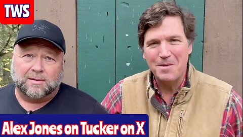 Alex Jones on Tucker on X