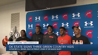 Signing Day for Green Country Kids