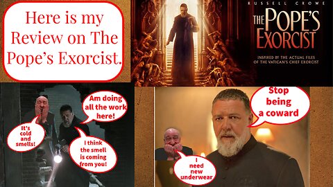 Here is my Review on The Pope’s Exorcist. A good old Horror film