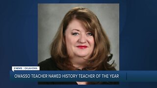 Owasso teacher named History Teacher of the Year