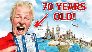 This 70-Year-Old Travels Around the World! HERE'S HOW