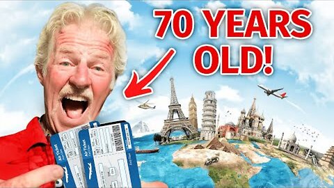 This 70-Year-Old Travels Around the World! HERE'S HOW