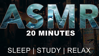 20 M. RAIN ASMR | SLEEP - STUDY - RELAX