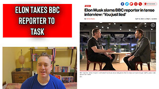 Elon Musk Embarrasses BBC Reporter With A Basic Question on Hate Speech