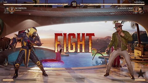 Kasual Matches Scorpion vs Johnny Cage