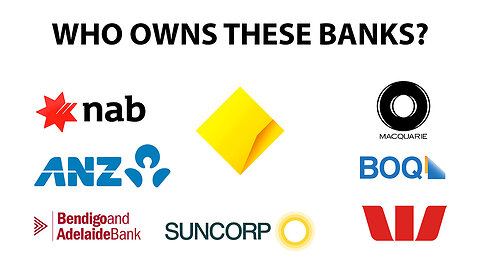 The 8 Largest Australian Banks are owned by Vanguard, BlackRock, State Street