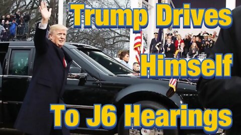 Trump DRIVES Himself to J6 HEARINGS 😮 #shorts #viral #breakingnews
