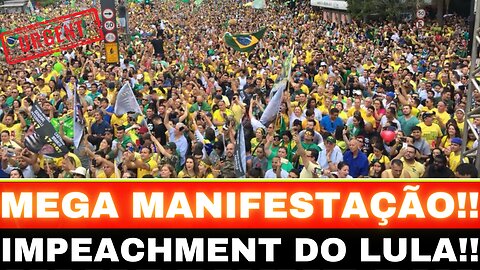 URGENTE!! MEGA MANIFESTAÇÃO NO BRASIL!! VEJA ANTES QUE SAIA FORA DO AR!!