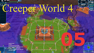 Let's Play Creeper World 4. Episode 5 [Ruins Repurposed]