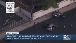 Child killed in crash near 7th Street and Thomas Road