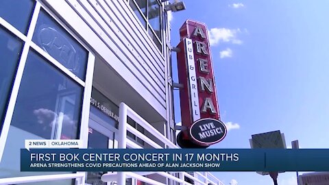 BUSINESS EXCITED FOR RETURN OF CONCERTS TO BOK CENTER